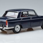 Peugeot 404 Modrý Norev 1:18 184836 Kov - image 3 of 7