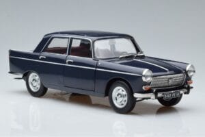 Peugeot 404 Modrý Norev 1:18 184836 Kov – obrázok 5 z 7
