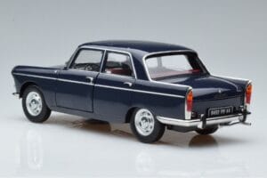 Peugeot 404 Modrý Norev 1:18 184836 Kov – obrázok 6 z 7