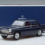 Peugeot 404 Modrý Norev 1:18 184836 Kov - image 7 of 7