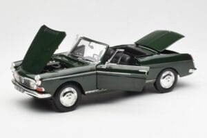 Peugeot 404 Kabriolet Antique Green Limitovaná Edícia Norev 1:18 184829 Kov – obrázok 2 z 8