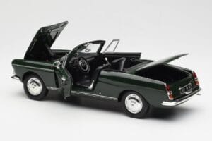 Peugeot 404 Kabriolet Antique Green Limitovaná Edícia Norev 1:18 184829 Kov – obrázok 5 z 8