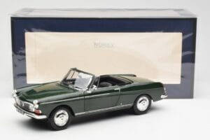 Peugeot 404 Kabriolet Antique Green Limitovaná Edícia Norev 1:18 184829 Kov – obrázok 8 z 8