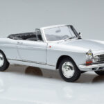 Peugeot 404 Kabriolet Strieborný Norev 1:18 - image 6 of 8