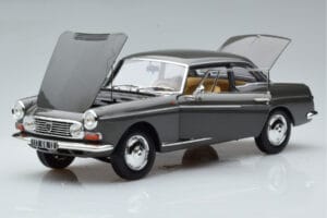 Peugeot 404 Coupe Graphite Šedý Norev 1:18 184834 Kov – obrázok 2 z 7