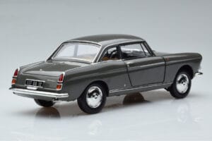 Peugeot 404 Coupe Graphite Šedý Norev 1:18 184834 Kov – obrázok 3 z 7