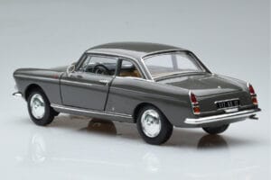 Peugeot 404 Coupe Graphite Šedý Norev 1:18 184834 Kov – obrázok 6 z 7