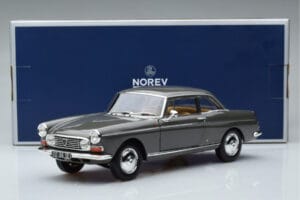 Peugeot 404 Coupe Graphite Šedý Norev 1:18 184834 Kov – obrázok 7 z 7
