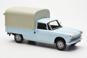 Peugeot 404 Pickup Bache Pastelová Modrá Otto 1:18 OT1036 Živica – obrázok 4 z 6