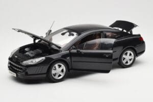 Peugeot 407 Coupé Čierny Norev 1:18 184752 Kov – obrázok 2 z 8