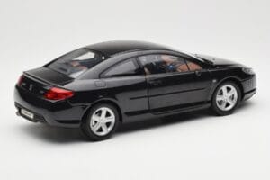 Peugeot 407 Coupé Čierny Norev 1:18 184752 Kov – obrázok 3 z 8