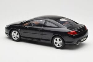 Peugeot 407 Coupé Čierny Norev 1:18 184752 Kov – obrázok 7 z 8