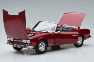 Peugeot 504 Kabriolet Červený Norev 1:18 184818 Kov – obrázok 2 z 8