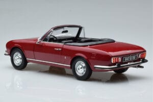 Peugeot 504 Kabriolet Červený Norev 1:18 184818 Kov – obrázok 7 z 8