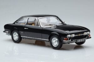 Peugeot 504 Coupe Čierny Norev 1:18 184816 Kov – obrázok 5 z 7