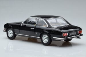 Peugeot 504 Coupe Čierny Norev 1:18 184816 Kov – obrázok 6 z 7
