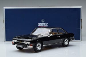 Peugeot 504 Coupe Čierny Norev 1:18 184816 Kov – obrázok 7 z 7