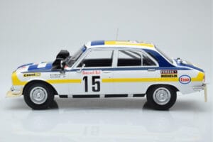 Peugeot 504 Ti #15 B. Consten Rally Morocco 1975 IXO 1:18 18RMC044C Kov – obrázok 3 z 6