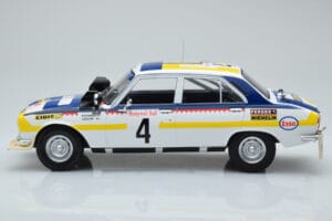 Peugeot 504 Ti #4 T. Makinen / H. Liddon Rally Morocco 1975 IXO 1:18 18RMC044B Kov – obrázok 3 z 6