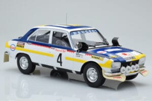 Peugeot 504 Ti #4 T. Makinen / H. Liddon Rally Morocco 1975 IXO 1:18 18RMC044B Kov – obrázok 4 z 6