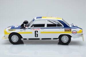 Peugeot 504 Ti #6 H. Mikkola / A. Hertz Rally Morocco 1975 IXO 1:18 18RMC044A Kov – obrázok 3 z 6