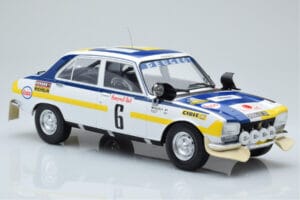 Peugeot 504 Ti #6 H. Mikkola / A. Hertz Rally Morocco 1975 IXO 1:18 18RMC044A Kov – obrázok 4 z 6