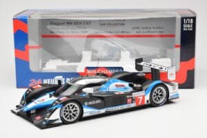 Peugeot 908 HDI FAP LMP1 #7 N. Minassian / P. Lamy / C. Klien 6th Place 24 Hours of Le Mans 2009 Minichamps 1:18 150091207 Ko – obrázok 6 z 6