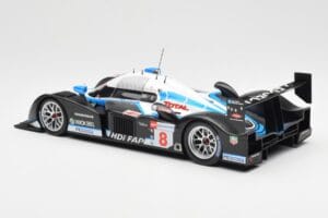 Peugeot 908 HDI FAP LMP1 #8 M. Lamy / S. Sarrazin / A. Wurz 5th Place 24 Hours of Le Mans 2008 Minichamps 1:18 150081208 Kov – obrázok 5 z 6