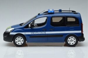 Peugeot Partner Gendarmerie Norev 1:18 184895 Kov – obrázok 3 z 6