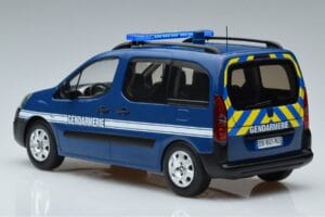 Peugeot Partner Gendarmerie Norev 1:18 184895 Kov – obrázok 5 z 6