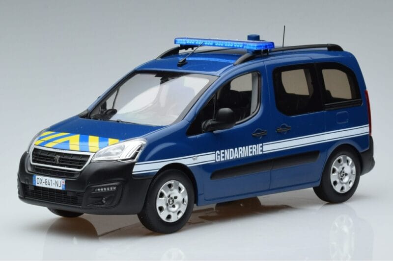 Peugeot Partner Gendarmerie Norev 1:18 184895 Kov