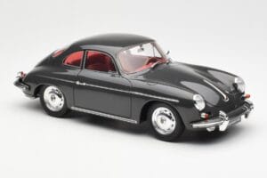 Porsche 356B 2000 GS Carrera 2 Šedý GT Spirit 1:18 GT793 Živica – obrázok 4 z 6