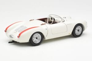 Porsche 550 Spyder Edícia 70 Rokov Biely Schuco 1:18 450033300 Kov – obrázok 3 z 8
