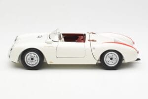 Porsche 550 Spyder Edícia 70 Rokov Biely Schuco 1:18 450033300 Kov – obrázok 4 z 8