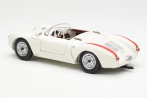 Porsche 550 Spyder Edícia 70 Rokov Biely Schuco 1:18 450033300 Kov – obrázok 7 z 8