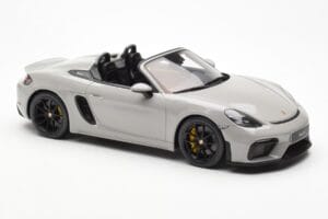 Porsche 718 Spyder Crayon Šedý GT Spirit 1:18 GT436 Živica – obrázok 4 z 6