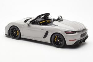 Porsche 718 Spyder Crayon Šedý GT Spirit 1:18 GT436 Živica – obrázok 5 z 6