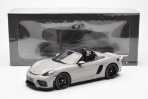 Porsche 718 Spyder Crayon Šedý GT Spirit 1:18 GT436 Živica – obrázok 6 z 6