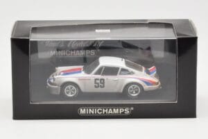 Porsche 911 2.8 Carrera RSR Brumos #59 P. Gregg / H. Haywood Winner 24 Hours of Daytona 1973 Minichamps 1:43 430736959 Kov – obrázok 4 z 4