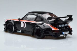 Porsche 911 930 RWB Yaju Čierny GT Spirit 1:18 GT413 Živica – obrázok 5 z 6