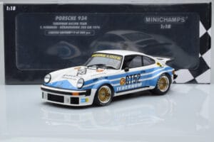 Porsche 911 934 Tebernum Racing Team #52 T. Schenken Nurburgring 300km 1976 Minichamps 1:18 155766452 Kov – obrázok 6 z 6