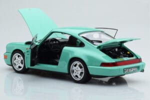 Porsche 911 964 Carrera 2 Mint Zelený Norev 1:18 187327 Kov – obrázok 3 z 8