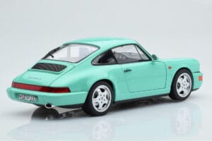Porsche 911 964 Carrera 2 Mint Zelený Norev 1:18 187327 Kov – obrázok 4 z 8