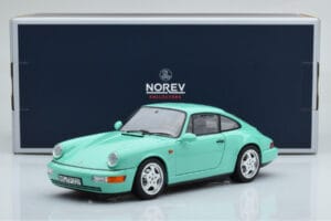Porsche 911 964 Carrera 2 Mint Zelený Norev 1:18 187327 Kov – obrázok 8 z 8