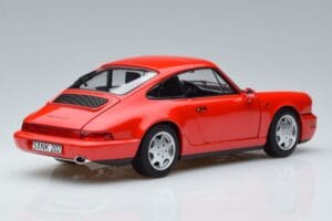 Porsche 911 964 Carrera 2 Červený Norev 1:18 187320 Kov – obrázok 3 z 7