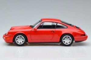 Porsche 911 964 Carrera 2 Červený Norev 1:18 187320 Kov – obrázok 4 z 7