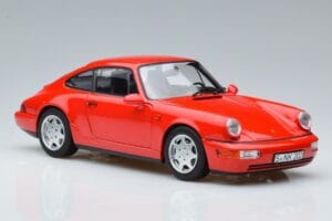 Porsche 911 964 Carrera 2 Červený Norev 1:18 187320 Kov – obrázok 5 z 7