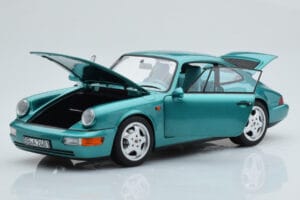 Porsche 911 964 Carrera 2 Wimbledon Zelený Norev 1:18 187329 Kov – obrázok 2 z 8
