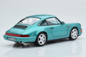 Porsche 911 964 Carrera 2 Wimbledon Zelený Norev 1:18 187329 Kov – obrázok 4 z 8