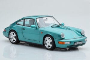 Porsche 911 964 Carrera 2 Wimbledon Zelený Norev 1:18 187329 Kov – obrázok 6 z 8